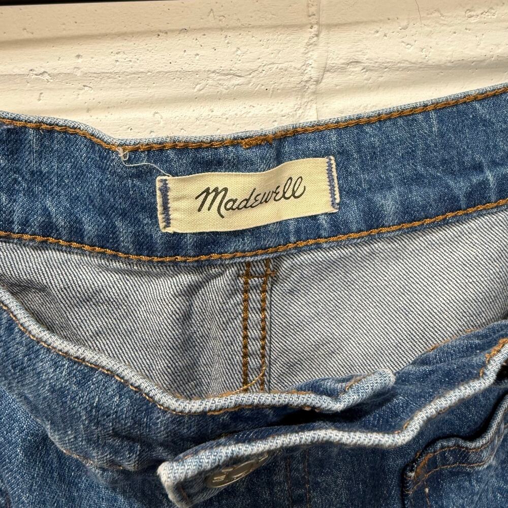 Madewell 90s Straight Utility Jeans Fenwood Wash Comfort Stretch Sz 29 Boho Chic - Picture 10 of 16